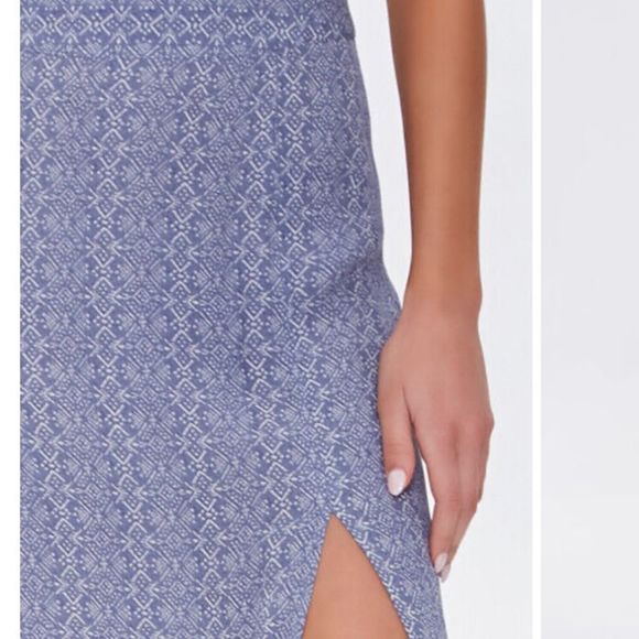 Forever 21 Ornate Print Skirt - Picture 8 of 8